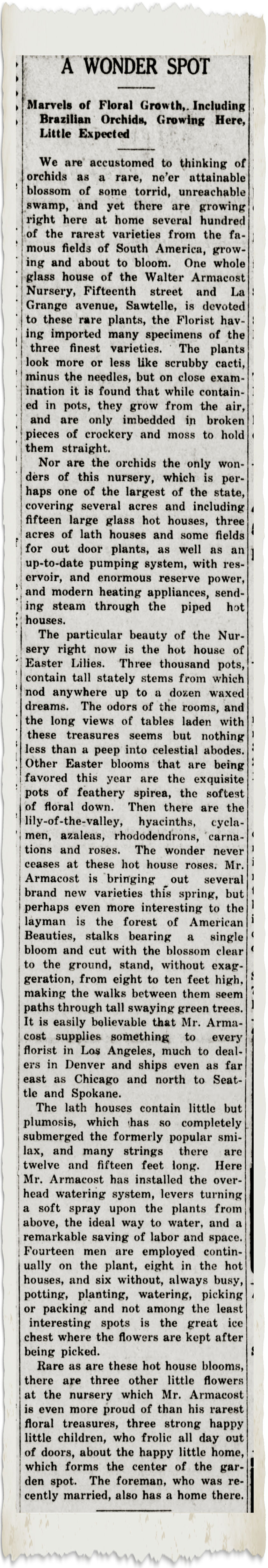The Daily Outlook, April 01, 1914 armacost crop